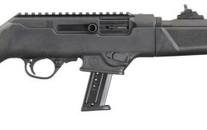 RUG 19102 PC CARBINE 9MM 16.12 TB/FLT CA BLKSYN 10
