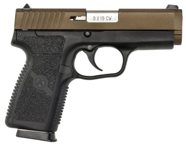 Kahr CW9 9mm 3.5" Barrel W/Fixed Sights 7+1 Black/Burnt...