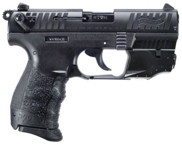 WAL 5120729 P22Q 22 LR LASER BLK 10RD