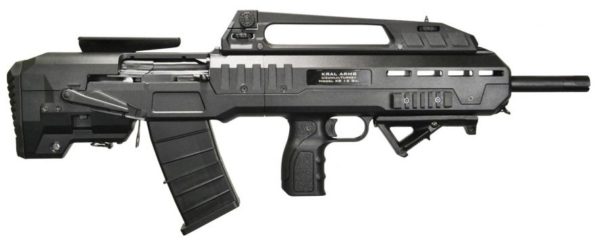 IO KRAL0002 BULLPUP SHOTGUN 2-5RD MAGS 12G BLK
