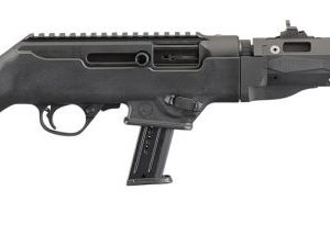 RUG 19117 PC CARBINE 9MM 16.12 TB/FLT HGBLKSYN 10R