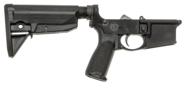 BCM LRG-STK-MOD-0-BLK LOWER GRP W/STK