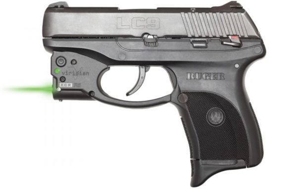 Ruger LC9 9mm with Viridian Green Laser and Pocket Holster 03226