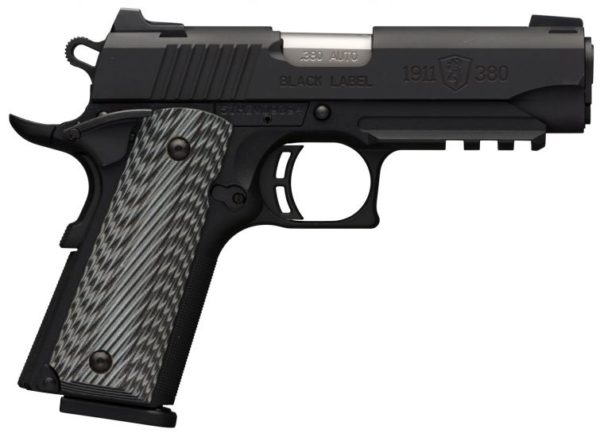 Browning 1911-380 Black Label Pro Compact 380ACP 3.625"...