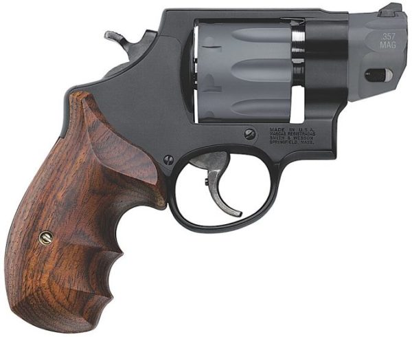 S&W 327 PC 357 Magnum 2" Barrel Wood Grip/Black 170245 - Image 2