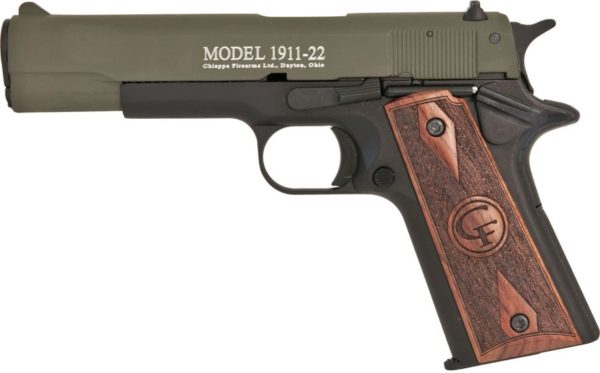 CHIA 401.121 1911 22LR 5IN 10RD ODGRN