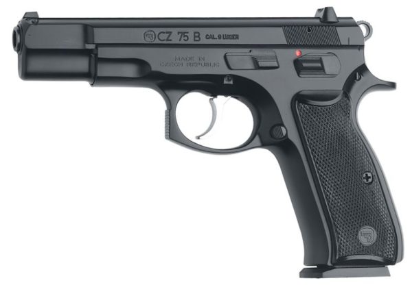 CZ 75 B 9mm 4.6" BarrelFixed 3 Dot Sights 10+1 Black *CA... - Image 2