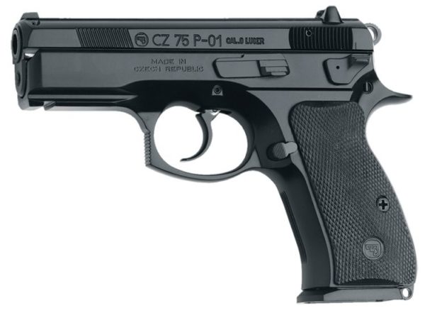 CZ 75 P-01 9mm 3.8" BarrelFixed Sights 10+1 Black 01199