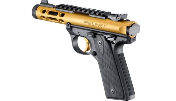 Ruger Mark IV 22/45 Lite Gold 22LR 4.4" Barrel 10+1 43926 - Image 2