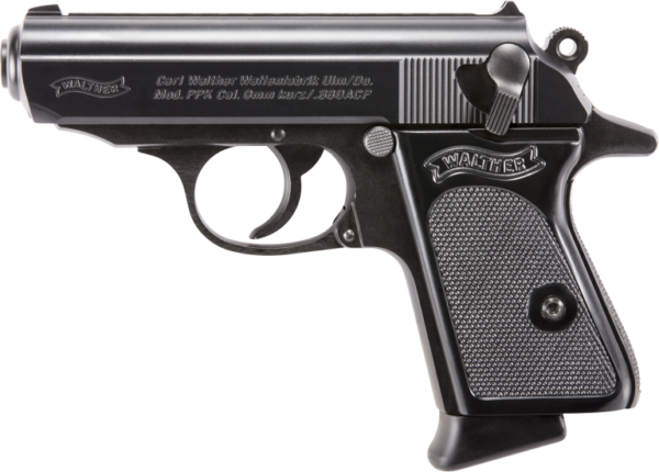 Walther PPK 380ACP 3.3" Barrel 6+1 Black 4796002