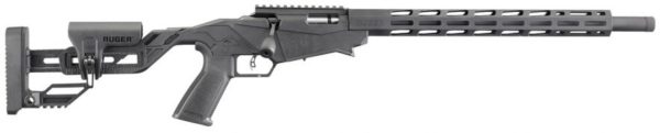 RUG 8401 PRECISION 22LR 18IN TB BLK 10R