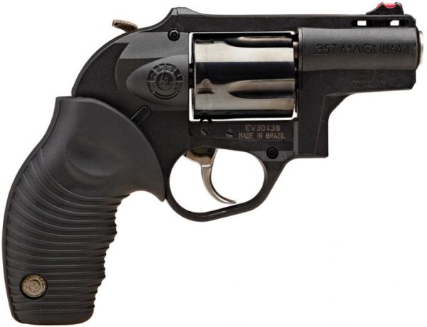 Taurus 605 357 Mag 2" Barrel 5Rd Hard Rubber Grip/Blued 2605021PLY