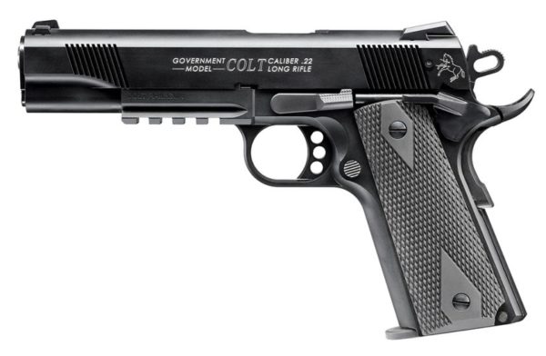 WAL 5170308 1911 22LR BLK RAIL 12RD