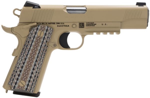 Colt Government 45ACP 5" Barrel W/ Novak 3 Dot Night Sights 7+1 Desert...