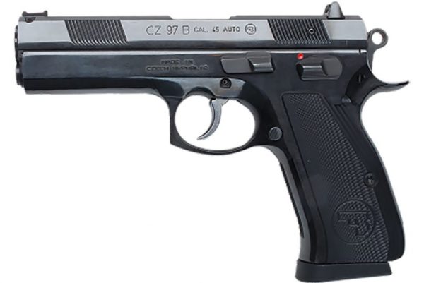 CZ 97 B 45ACP 4.8" BarrelFiber Optic Front Sights 10+1...
