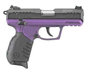 Ruger SR22 22LR 3.5" Barrel 10+1 Black/Purple 3606