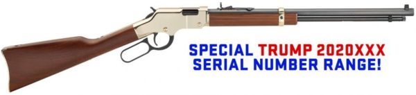 Trump Henry Golden Boy Rifle 22LR 20" H004TRUMP