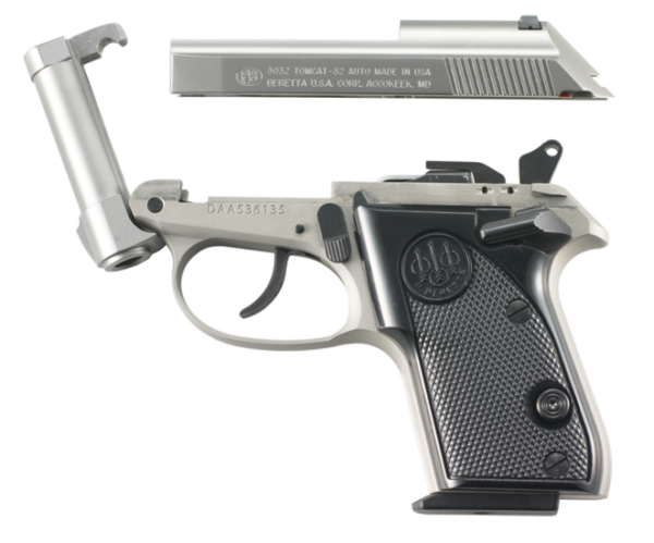 Beretta 3032 Tomcat Inox 32ACP 2.4" Barrel 7+1 J320500 - Image 2