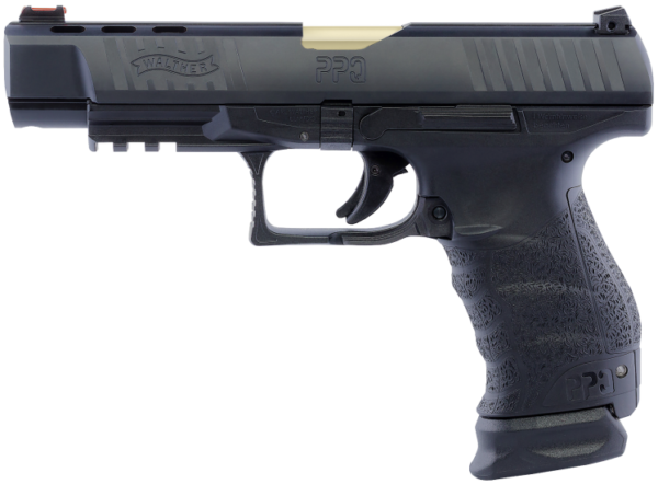 Walther PPQ M1 9MM 5" Barrel White Gold 15+1 2826721