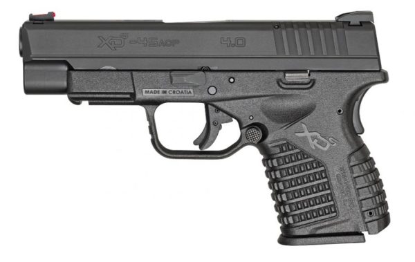 Springfield Armory XDS 45 ACP 4" Barrel Black 6+1 XDS94045BE