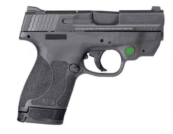 Smith and Wesson M&P Shield M2.0 9mm 3.1" Barrel 8-Rounds Crimson Trace Green Laser Thumb Safety - Image 2