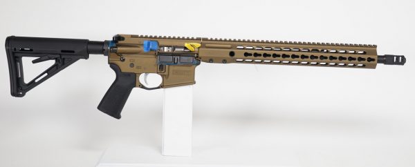 Barrett Firearms REC 7 DI 16" Burnt Bronze Cerakote 556 - Image 2