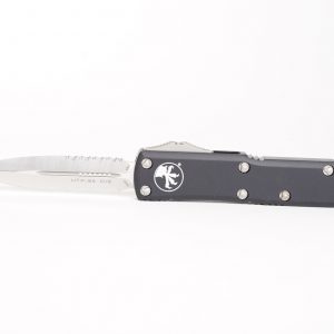 Microtech UTX-85 D/E Satin Partial Serration