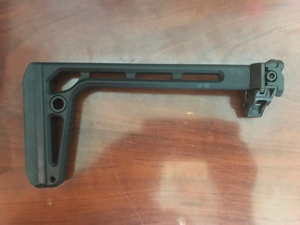 Sig Sauer Thin Folding Stock for MPX and MCX - Pic Rail