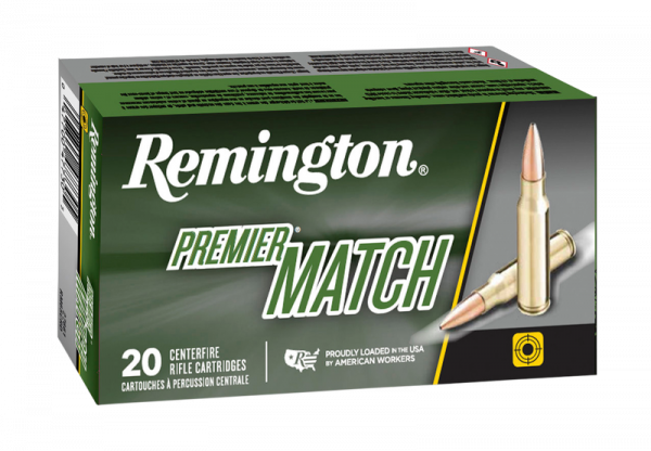 Remington Premier Match Brass .224 Valkyrie 90 Grain 20-Rounds BTHP