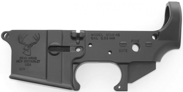 Stag Arms AR-15 Stripped Lower Receiver.