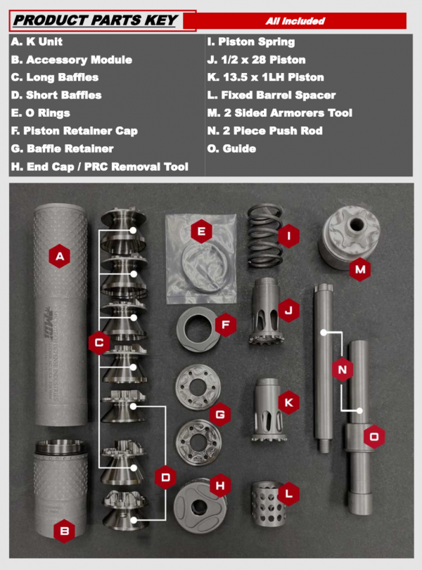 Microtech Defense Industries - R2K9 - 9mm Suppressor - Image 2