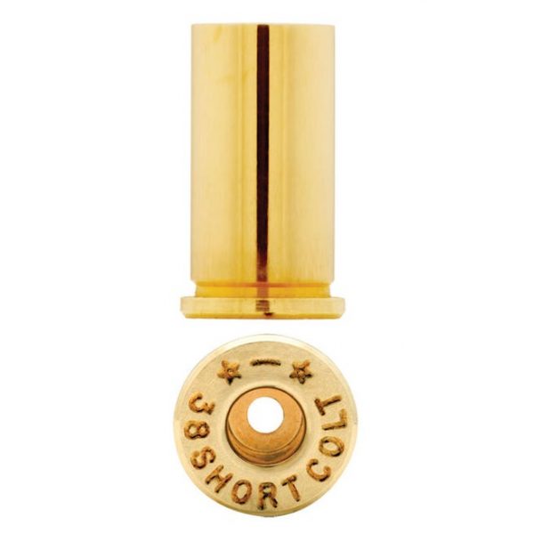 Starline .38 Short Colt Unprimed Brass Cases 100 Count 38SCEUP-100