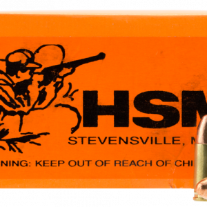HSM/Hunting Shack Training Brass 9mm 115-Grain 50-Rounds FMJ