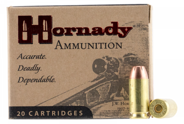 Hornady Custom Brass .40 SW 155-Grain 20-Rounds XTPJHP