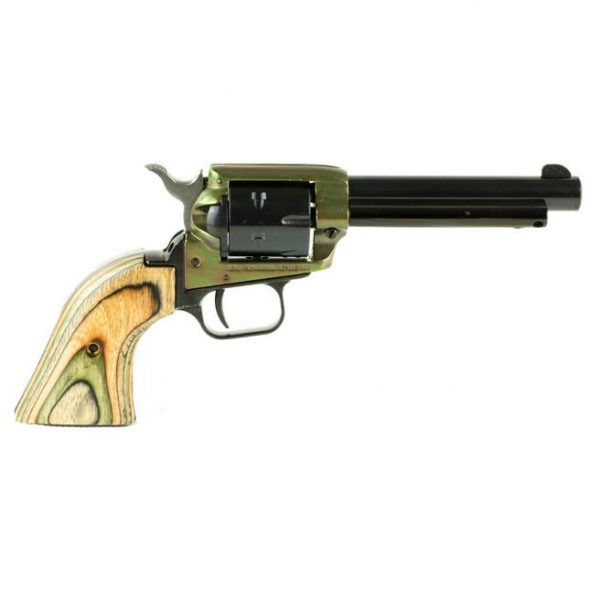 Heritage Firearms Rough Rider .22 LR/.22 WMR 4.75" Barrel 6-Rounds Camo Laminate Grips - Image 2