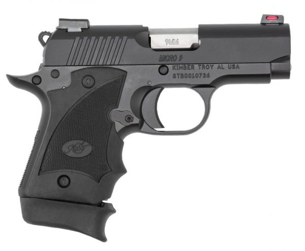 Kimber Micro 9 Stealth 9mm 3.15" Barrel 7-Rounds Fiber Optic Sights - Image 2