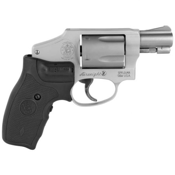 Smith and Wesson 642 Airweight Stainless .38 SPL 1.88" Barrel 5-Rounds Crimson Trace Laser - Image 2