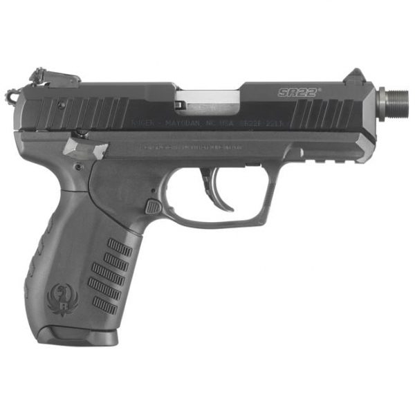 Ruger SR22 Black .22 LR 3.5-inch 3.5-inch 10Rd Threaded Barrel - Image 2