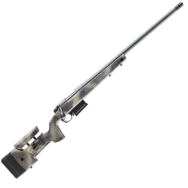 Bergara B-14 Wilderness HMR Sniper Gray Cerakote Bolt Action Rifle - 28 Nosler - 26in