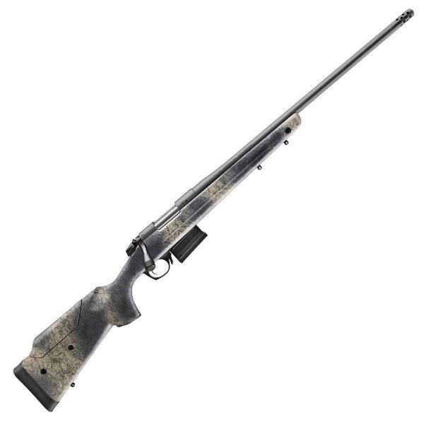 Bergara B-14 Wilderness Terrain Camo/Gray Bolt Action Rifle - 6.5 PRC - 24in