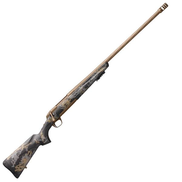Browning Mountain Pro Long Range Burnt Bronze Bolt Action Rifle - 28 Nosler - 26in