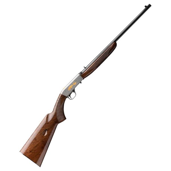 Browning Semi-Auto 22 Grade VI Satin Grayed/Walnut Semi Automatic Rifle - 22 Long Rifle - 19.37in