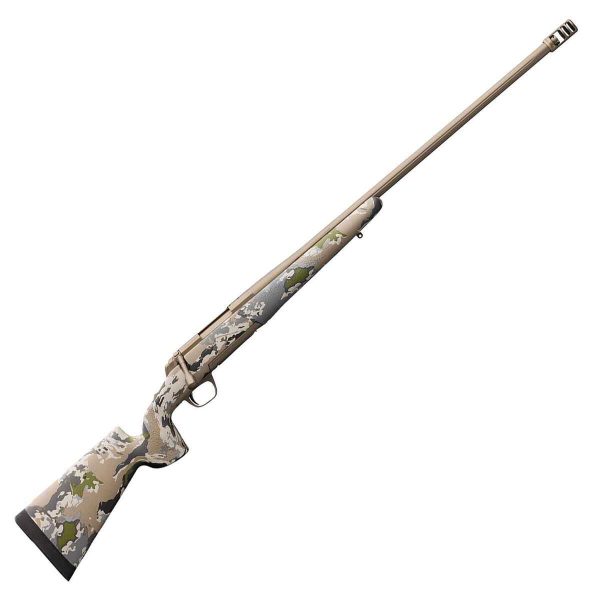 Browning X-Bolt Hells Canon McMillan OVIX Camo Burnt Bronze Cerakote Bolt Action Rifle - 7mm PRC - 26in