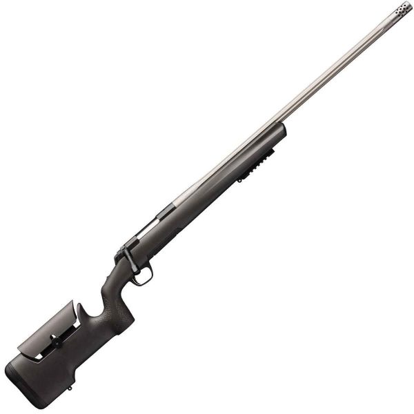 Browning X-Bolt Max Varmint/Target Stainless Satin Gray Bolt Action Rifle - 223 Remington