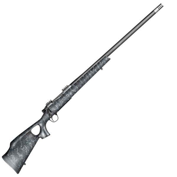 Christensen Arms Summit TI Natural Titanium Black w/ Gray Webbing Bolt Action Rifle - 300 Winchester Magnum