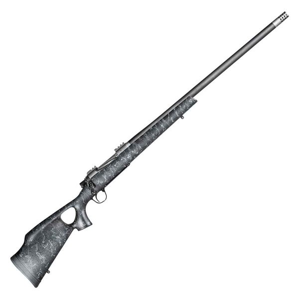 Christensen Arms Summit TI Natural Titanium Black w/ Gray Webbing Bolt Action Rifle - 7mm Remington Magnum