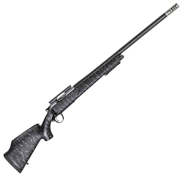 Christensen Arms Traverse Black w/ Gray Webbing Bolt Action Rifle - 6.8mm Western - 24in