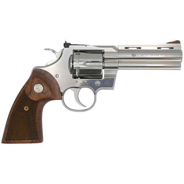 Colt Python 357 Magnum 4.25in Stainless Revolver - 6 Rounds