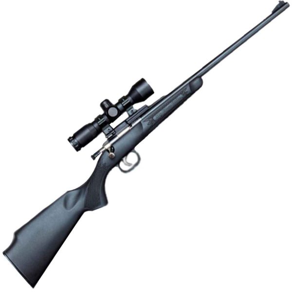 Crickett Compact Blued Bolt Action Rifle - 22 Long Rifle - 16.12in