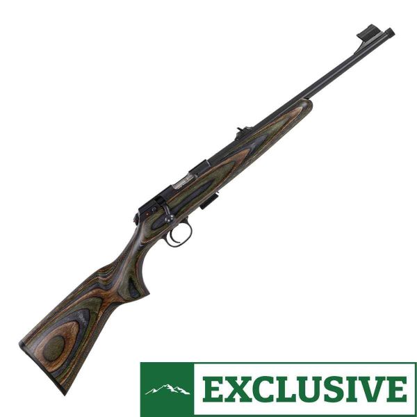 CZ USA 457 Scout Black/Laminate Bolt Action Rifle - 22 Long Rifle - 16in